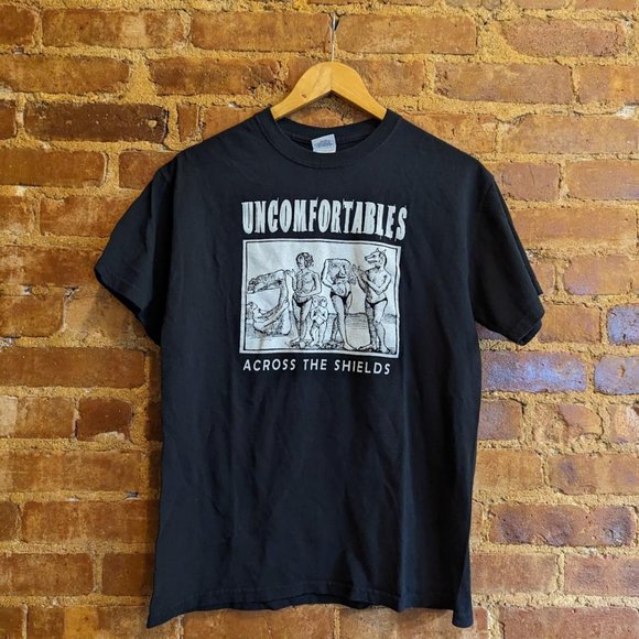 Vintage Y2K Ancient Greek Grunge Tee Men's M - Picture 1 of 4